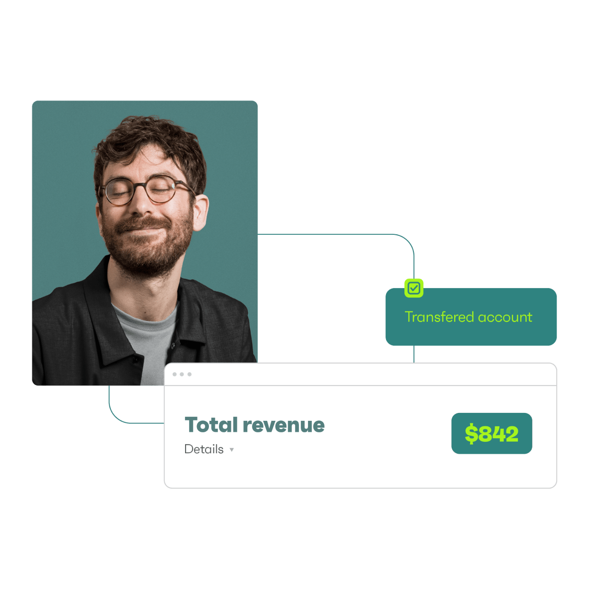 Earn revenue as you transfer accounts