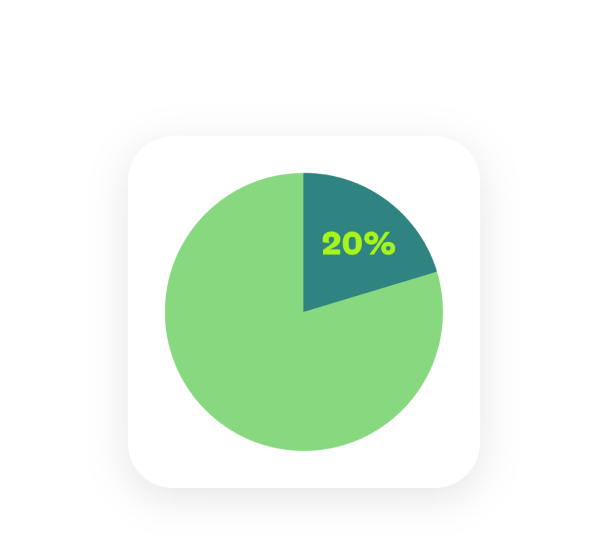 20% Revenue share