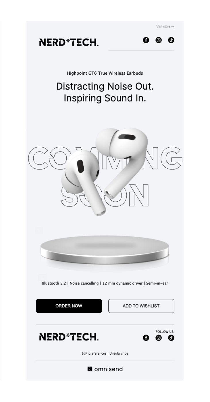 Accessories newsletter templates