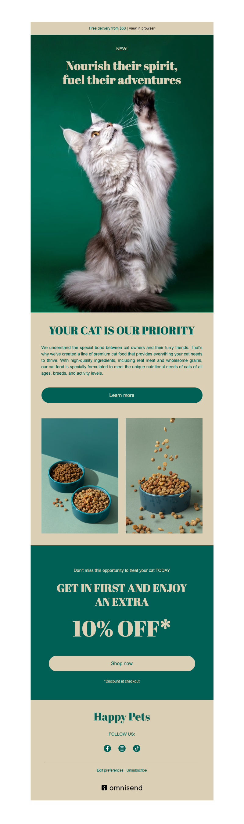 Pets email templates