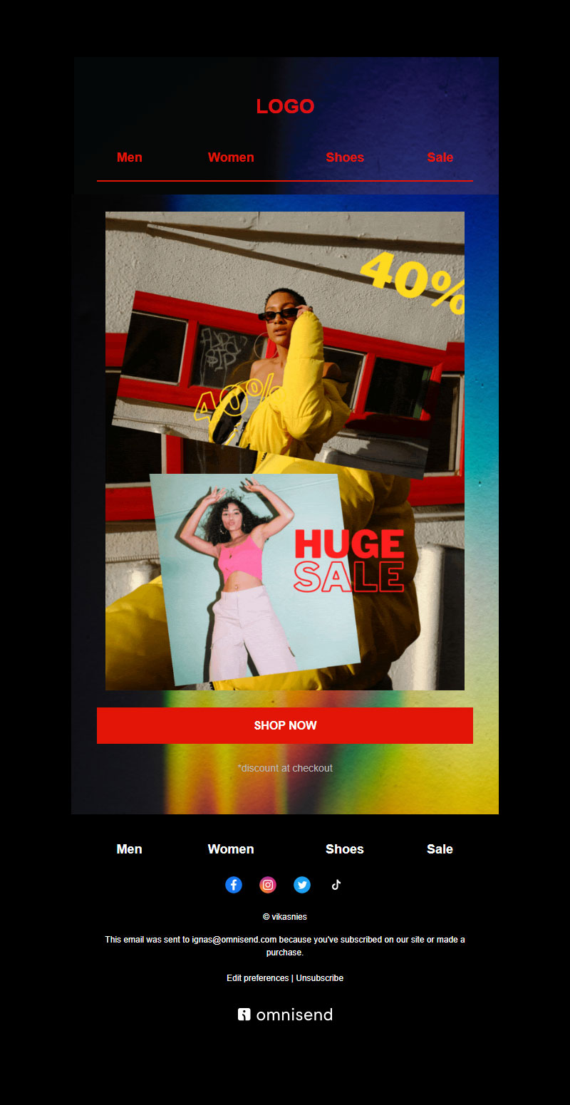 fashion newsletter templates