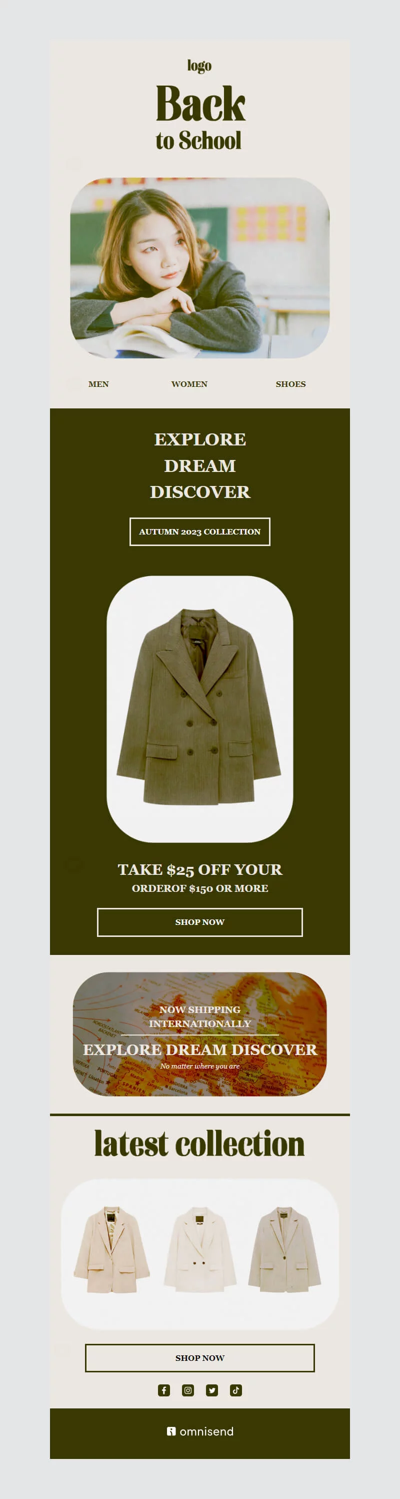 Accessories email templates