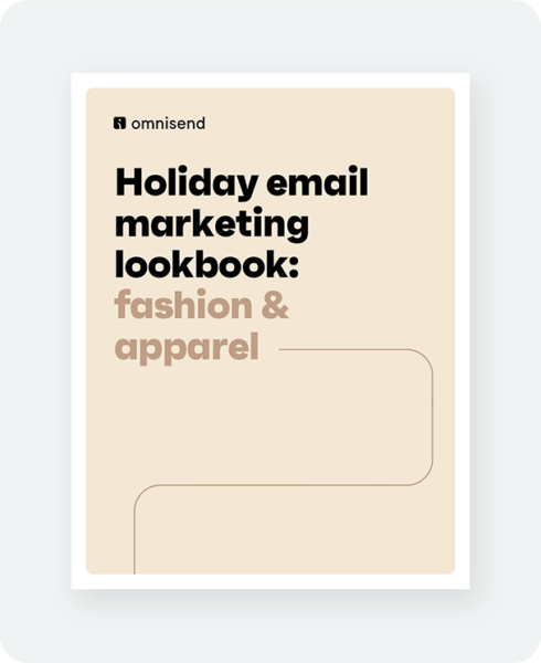 Holiday email marketing lookbook: Fashion & apparel
