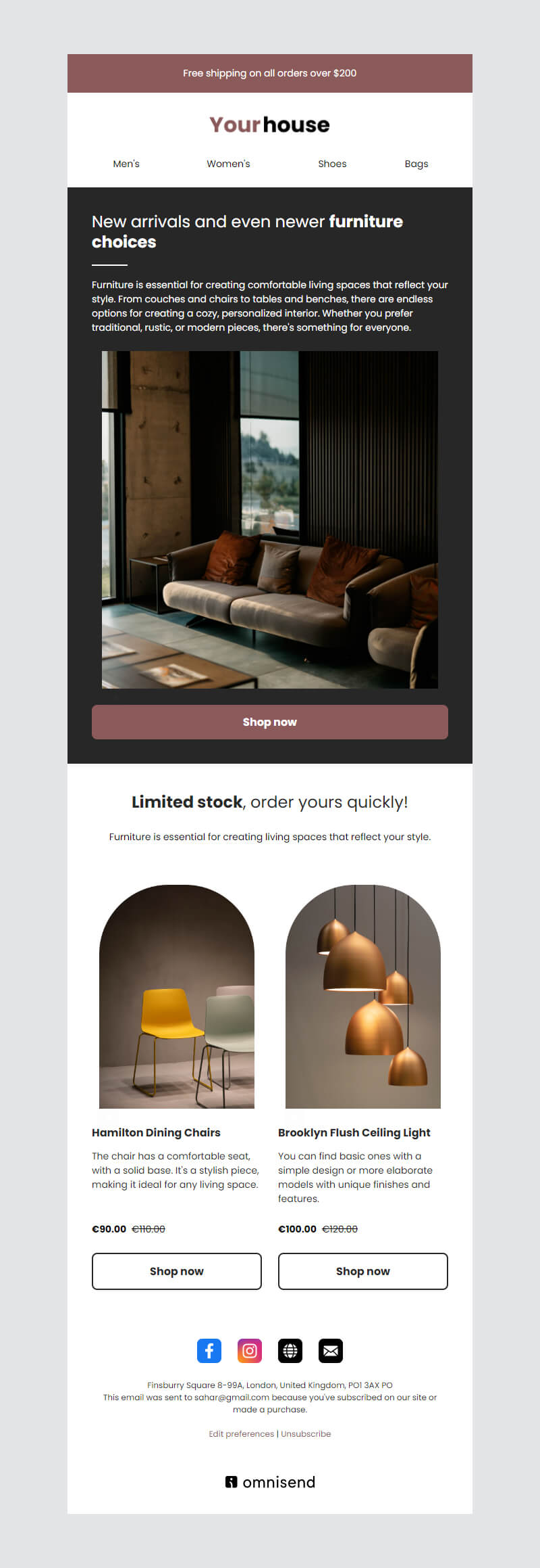 Home newsletter templates