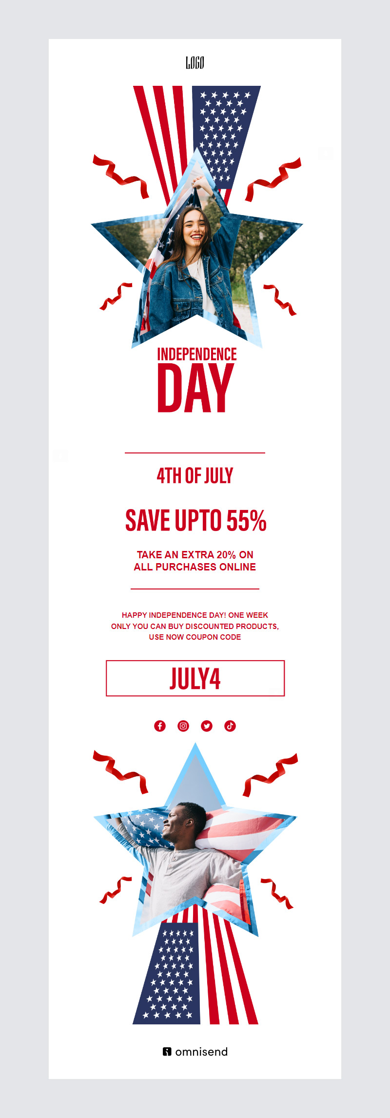 Holiday email templates