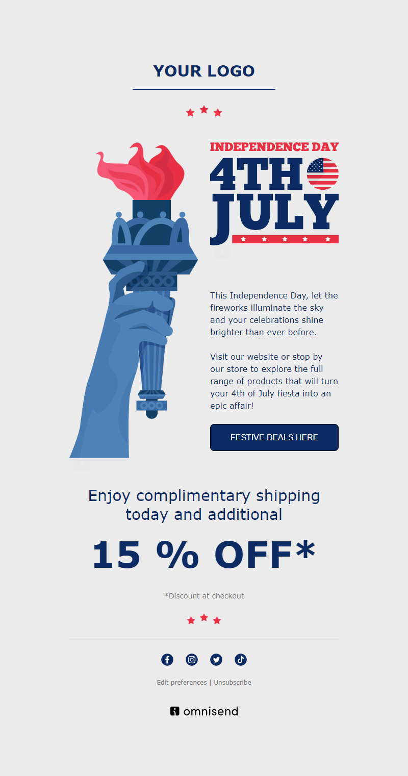 Holiday newsletter templates