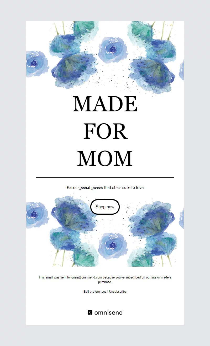 Mother's day newsletter templates