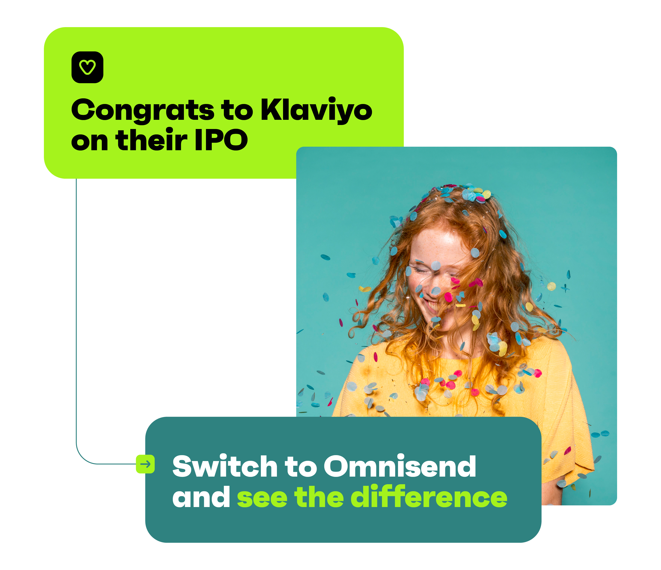Unlike Klaviyo, we're 100% focused on you