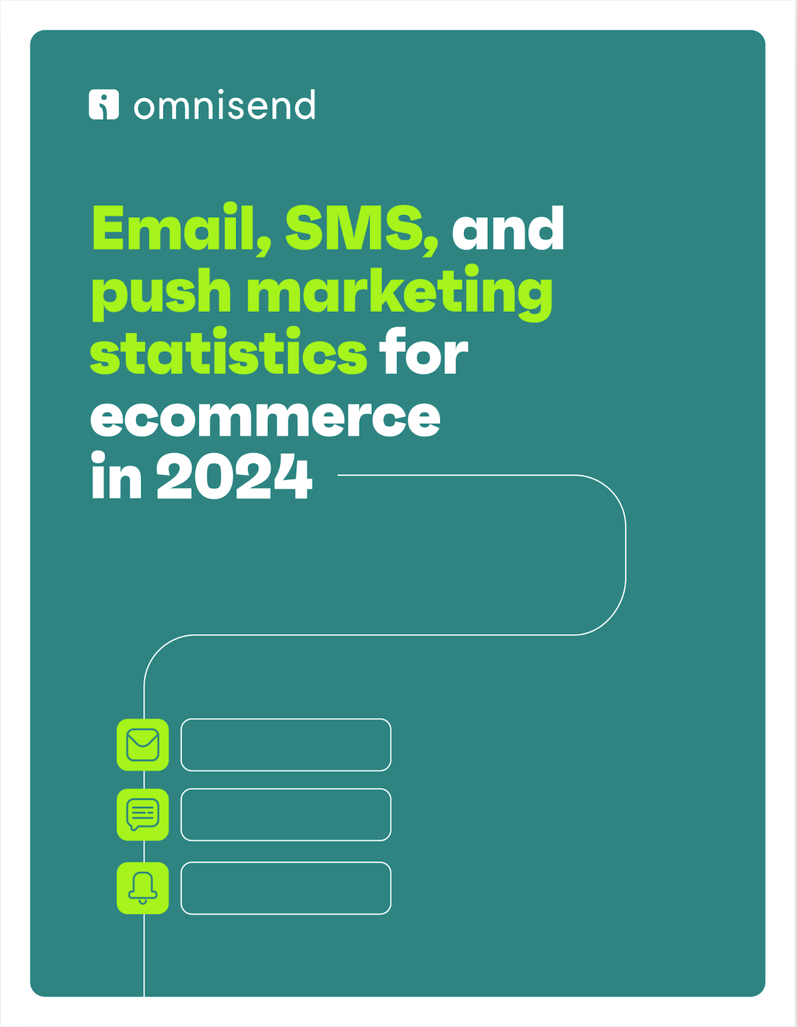 Email, SMS, and push marketing statistics for ecommerce in 2024