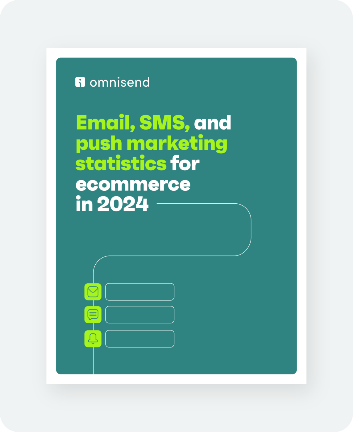 Email, SMS, and push marketing statistics for ecommerce in 2024