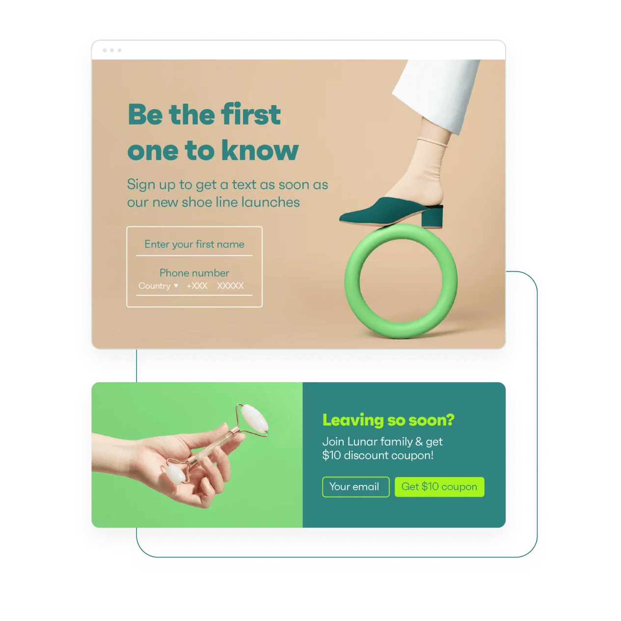 Capture & convert new subscribers