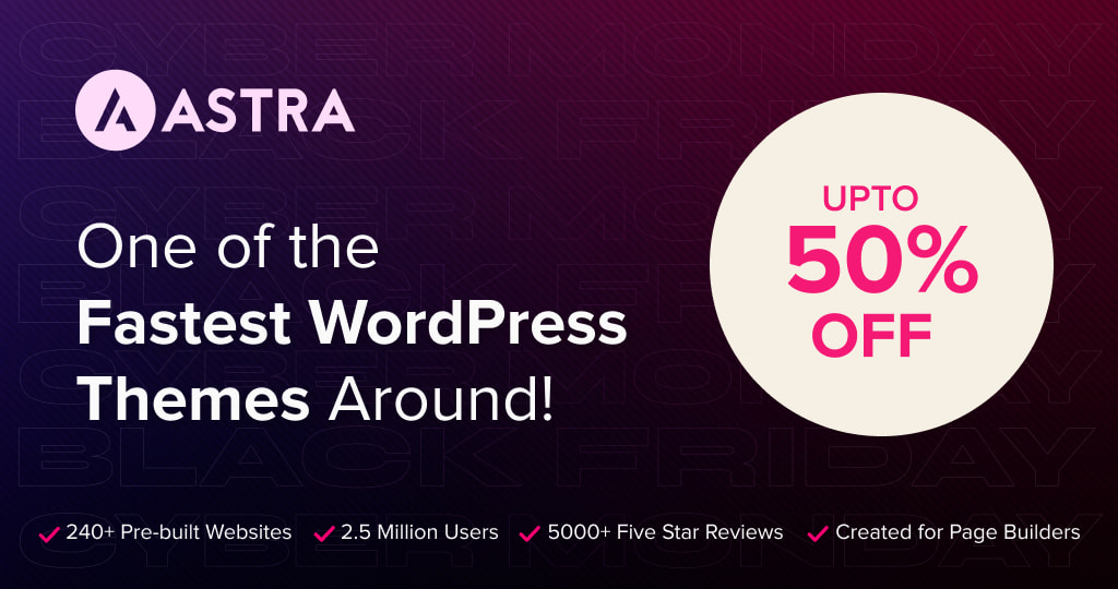 Astra – Up to 50% OFF