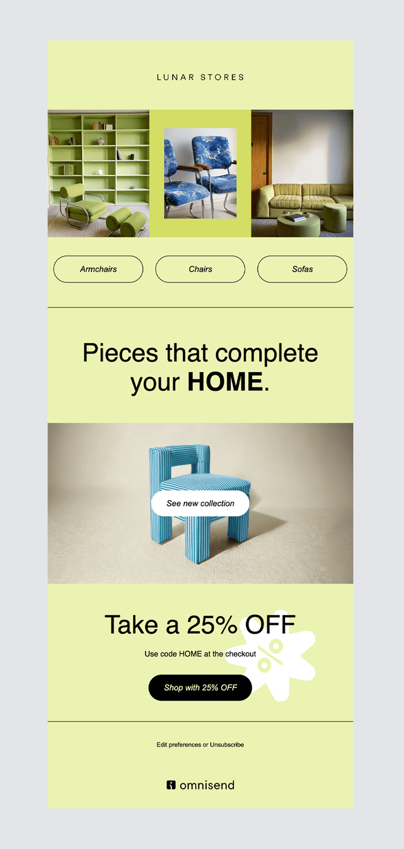 design home email template