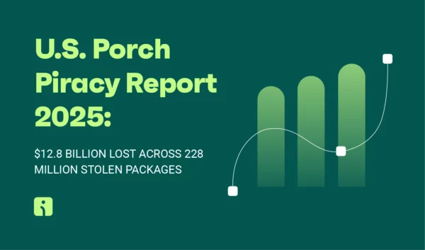 U.S. Porch Piracy Report 2025: $12.8 Billion Lost Across 228 Million Stolen Packages